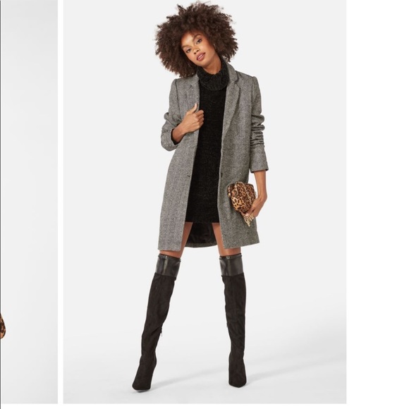 Long Tweed Coat - Picture 4 of 5